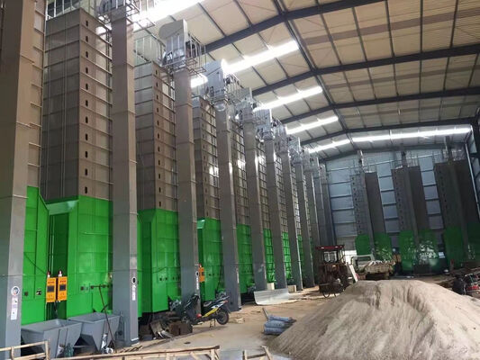 Multi functional vertical dryer tower paddy dryer 30 tons indirect batch type dryer 30 tons