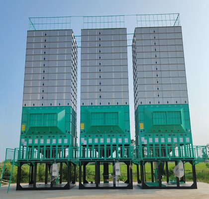 Guter Preis 150TPD roher Paddy Grain Wheat Dryer Machine 2 Million Kcal-Hülse-Ofen Online