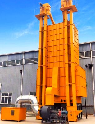 Guter Preis 19.6kw Leistung Paddy Rice Trockner Intermittierender Kreislauf Trockner 2900 * 2400 * 13600mm Online