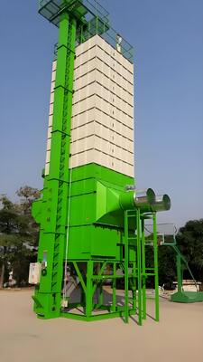 Guter Preis 12.45KW Maistrockner Maschine / Maistrockner 3570*4374*10140mm für Getreide Trocknen Online