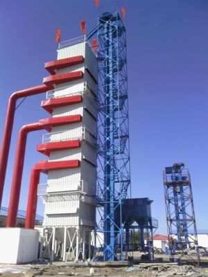 ISO Mixed Flow 50TPH Maize Drying Machine With Coal Burning