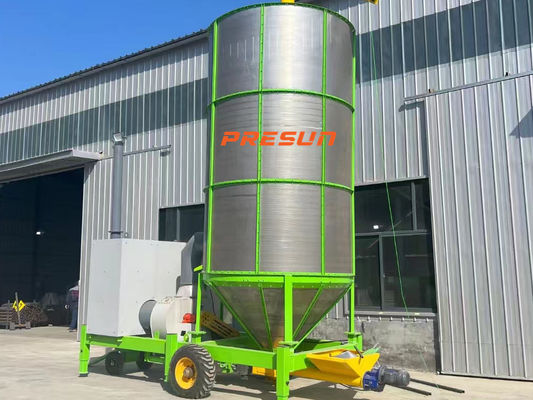 Guter Preis Vollautomatische Getreide-Mais-Paddy-Trocknungsmaschine 10 MT mobile Trocknungsmaschine Lieferant Online