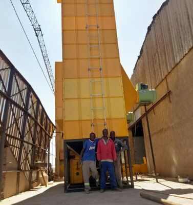 Getreide Trocknen mit Getreide Trockner Maschine vereinfacht Entladen Zeit von 50-60 Minuten