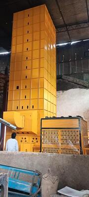 Circulating Continuous Maize Drying Machine Corn Dryer Machine 30 Tons