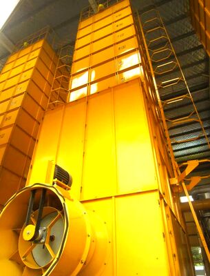 trocknende Ausrüstung des Mais-19.4KW, 8 Korn-Kanal-mechanischer Mais-Trockner