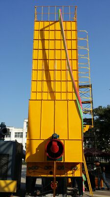 Einfache bearbeitete Kapazitäts-gelbe und blaue Farbart der Mais-Schleuder-15T