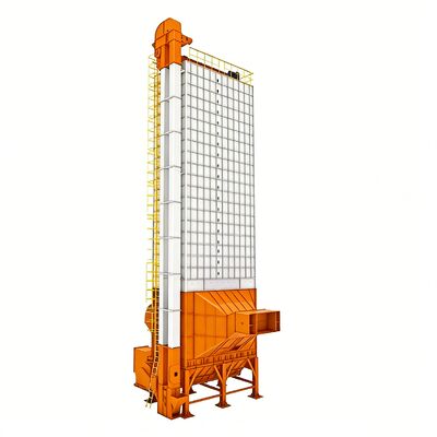 Guter Preis 35 Tonnen Reistrocknungsmaschine / Reistrocknungsanlage, komplett aus Edelstahl mit V-förmigem Kanal Online