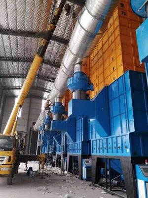 500 Tonnen Paddy Parboiling And Drying Machines zwei Hülse-Ofen-